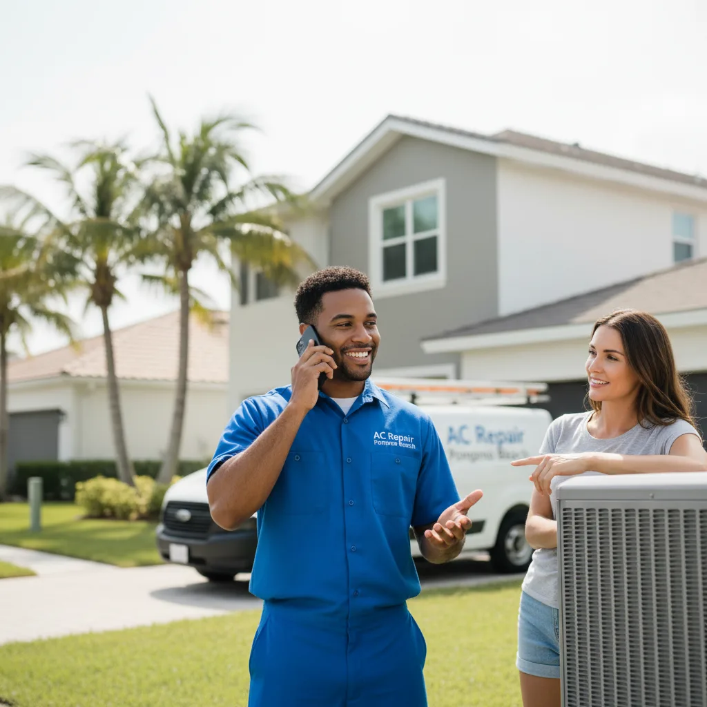 AC Repair Pompano Beach customer support in Gibsonton